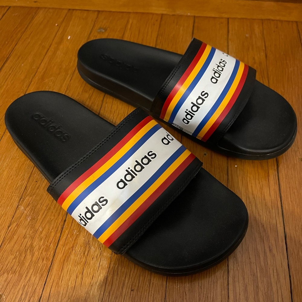 Adidas Slides (2 pairs)